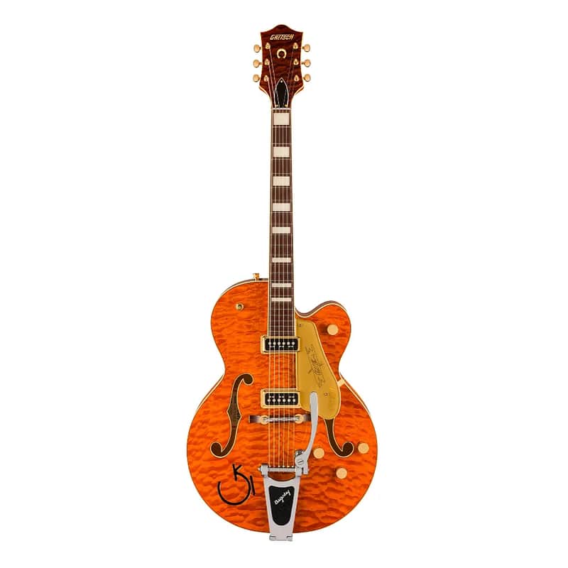 Gretsch G6120TGQM-56 Limited Edition Quilt Classic Chet Atkins Hollow Body with Bigsby image 1