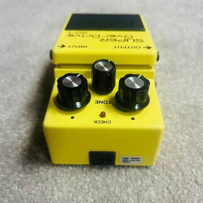 BOSS SD-1 Super OverDrive 1983 MIJ Black Label Analog Overdrive - Made in Japan image 4