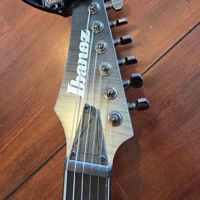 Ibanez S61AL-BML Axion Label 2019 - 2020 - Black Mirage Gradation Low Gloss image 3