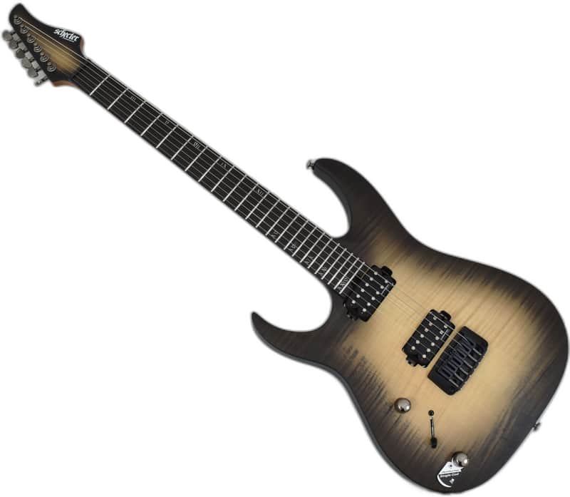 Schecter Banshee Mach-6 Left-Handed Electric Guitar Ember Burst B-Stock image 1