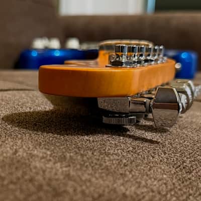 Fender American Ultra II Stratocaster with Fender Premium Hardshell Case and all Case Candy -  2024 Model in Noble Blue with Ebony Fretboard image 16