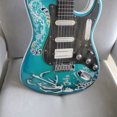 Fender Stratocaster American Standard  1997 - Soft Turquoise John Frusciante image 5