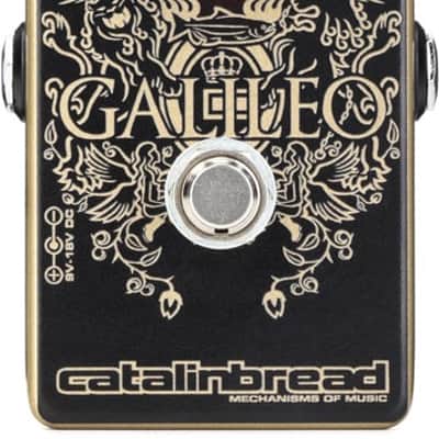 Catalinbread Galileo 4K Treble Boost Overdrive Pedal - Gold image 3