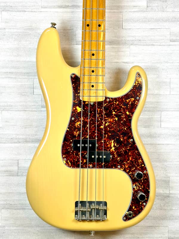 Fender Vintera 50s Precision Bass with Maple Fretboard 2019 - Vintage Blonde image 1