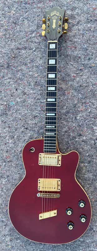 Guild M75 BLUESBIRD 1972 - Cherry Red image 1