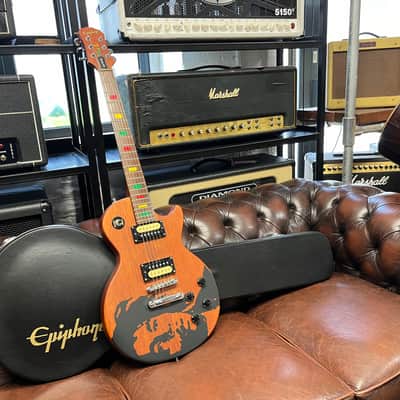 Epiphone Bob Marley Les Paul Special With Epiphone HSC MIK 2005 - Walnut image 13