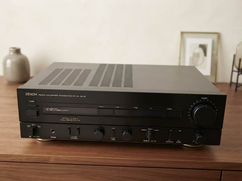 Denon PMA-720 Rare Vintage Integrated Amplifier Tested Stereo Hi-Fi Analog