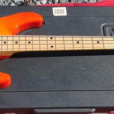 Ernie Ball Music Man Sterling 4 HS 2006 Trans Orange Burst image 2
