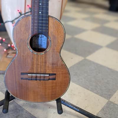 1999 Mele 6-String Ukulele - All Solid Koa Body / Ebony Details w/ Hardshell Case image 2