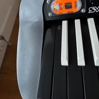 Korg Korg SV1-73 Stage Vintage Digital Piano 2012 - Reverse keys, red body image 13