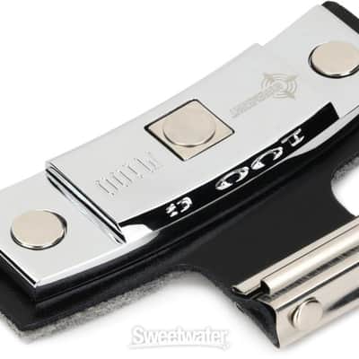Snareweight M100 Leather Tone Control Dampener - Black (SnwtM100Bkd1) image 3