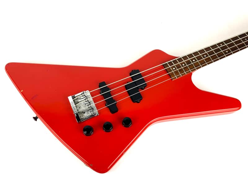 Hamer Blitz Bass 1985 - Red | Reverb