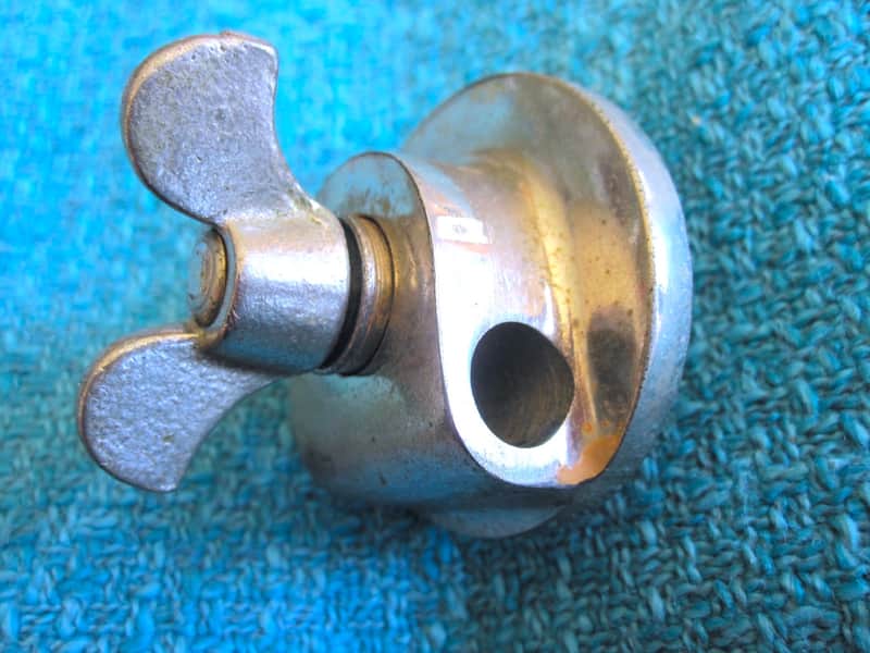 Hardware Stand Tilter, Nickel Plated - Vintage image 1