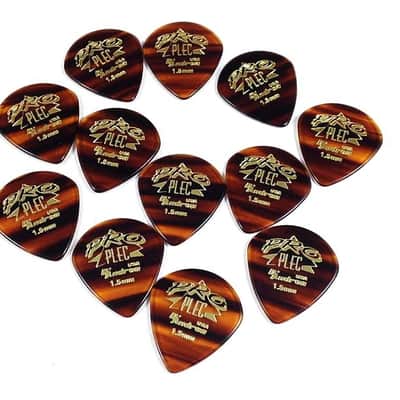 D'Andrea Guitar Picks  12 Pack  Pro Plec  651 Jazz Shape 1.50mm