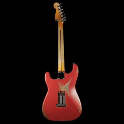 2020 Fender Custom Shop '57 Stratocaster Heavy Relic - Fiesta Red image 12