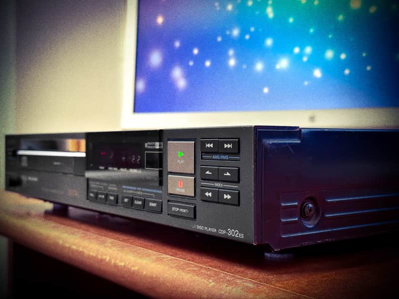 SONY CDP-302ES 🌈RaRe🌈 (1984) Vintage Stereo Compact Disc Deck