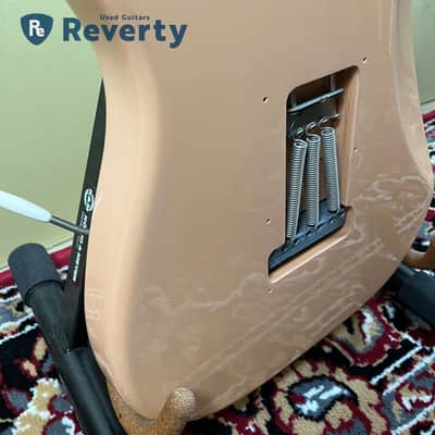 Fender Japan ST62M ’62 Reissue Stratocaster Shell Pink 1993–1994 Made in Japan Used image 13