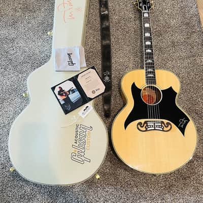 Gibson Tom Petty Signature SJ-200 Wildflower 2021 - Present - Antique Natural #20/100 image 6