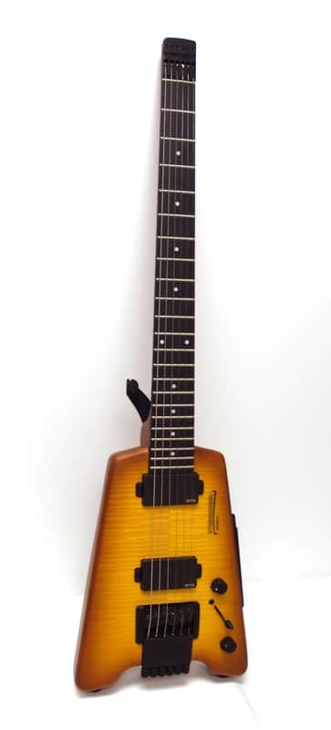 Steinberger Synapse SS-2F Custom Electric Guitar - Trans Amber