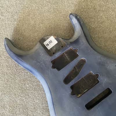 Black HSH 7 String Guitar Body image 9