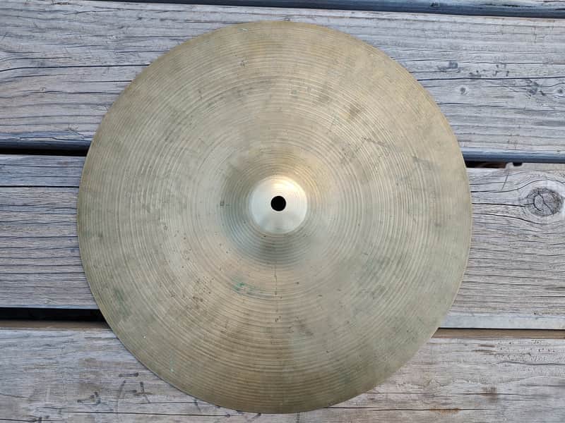 1970s 14" Zildjian New Beat Hi Hat - Bottom Cymbal Only image 1