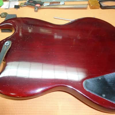 Gibson Les Paul Standard with Sideways Vibrola 1961 - 1962 - Cherry image 19