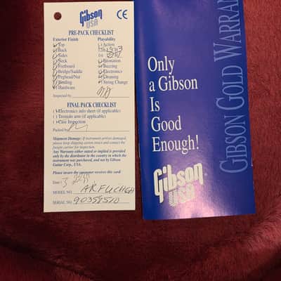 Gibson 1998 Howard Roberts Fusion III Cherry w/ OHSC image 2