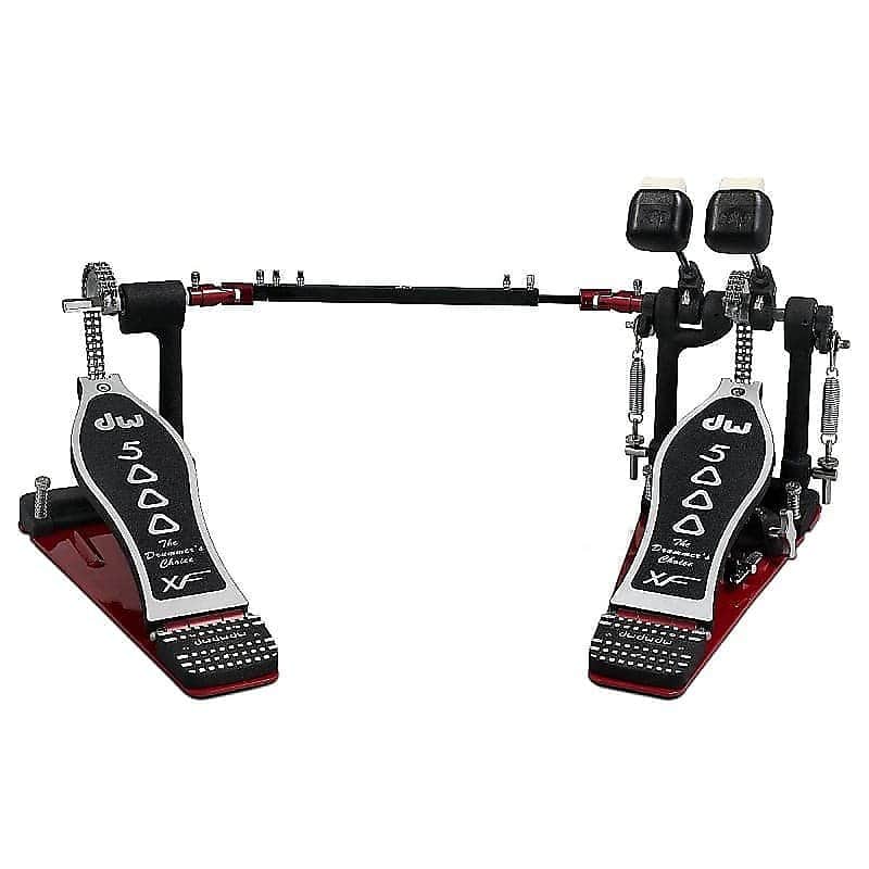 DW DWCP5002AD4XF 5000 Series Double Bass Drum Pedal-Extended Footboard image 1