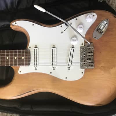 Fender Highway One Statocaster 2009 Second Generation - Seymour Duncan Rails w/ 906 Premium Gig Bag + Chord. Sale Benefits Nonprofit Music Education Organization. image 2