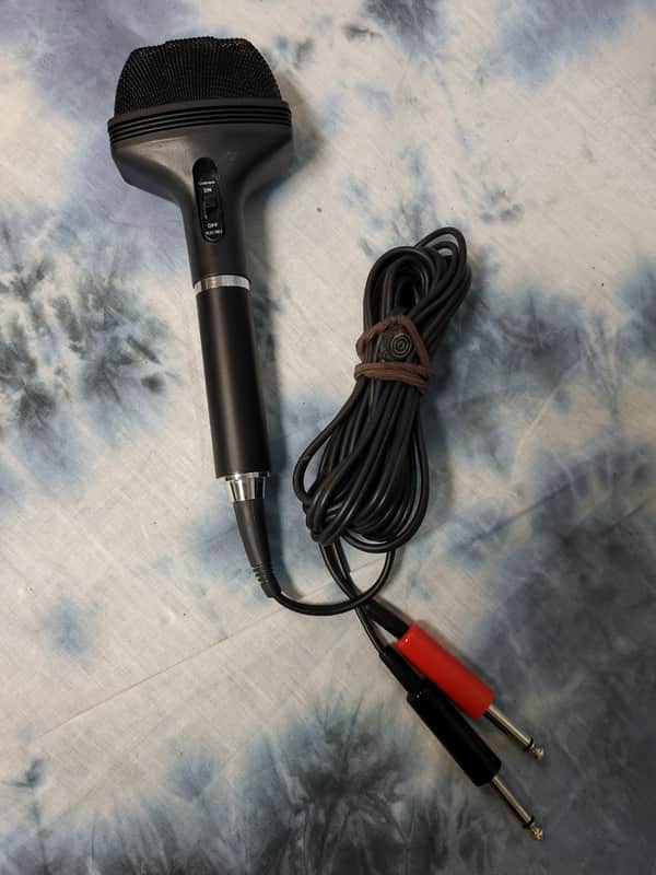 Cardioid Electret Stereo Microphone with Dual Stereo Cord image 1