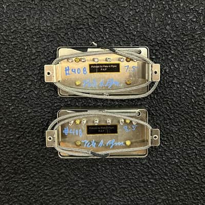 Pete A Flynn Pickups PAF Style Humbucker Pickup Set w/ Aged Nickel Covers image 2
