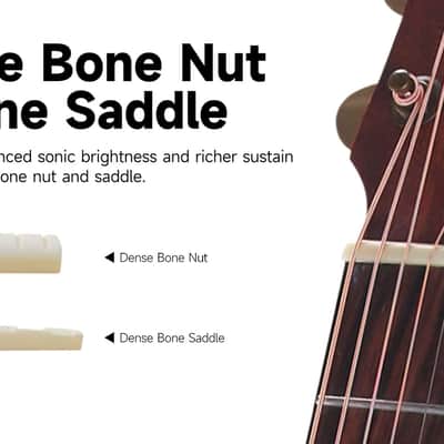 Bromo BAR 1 HM All-Solid Dreadnought Acoustic image 7