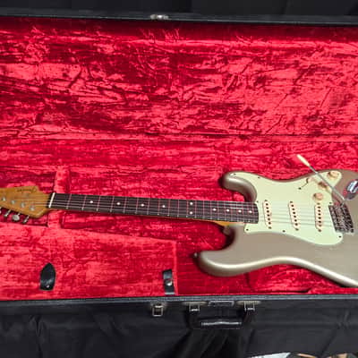 Fender Custom Shop Limited Edition 59 Stratocaster and Pro Junior NAMM Package 2006 - Shoreline Gold image 14