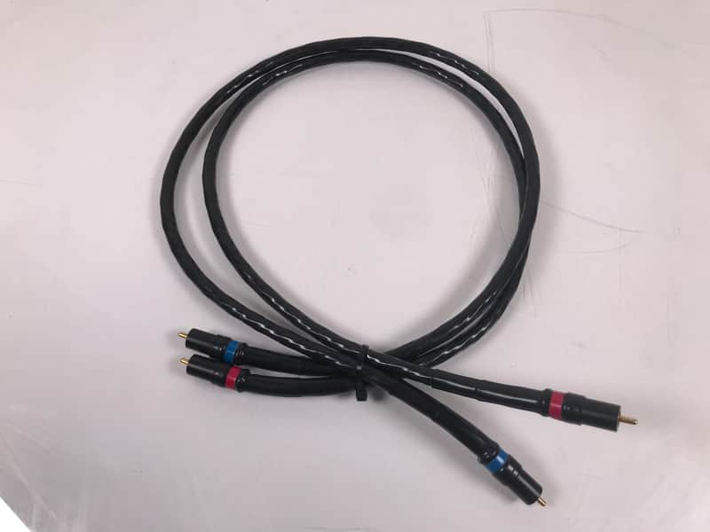 Tiffany Analog RCA Interconnects (Pair) - Super Rare - 1M image 1