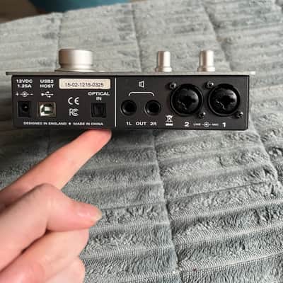 Audient iD14 Desktop USB Audio Interface 2010s - Black image 3