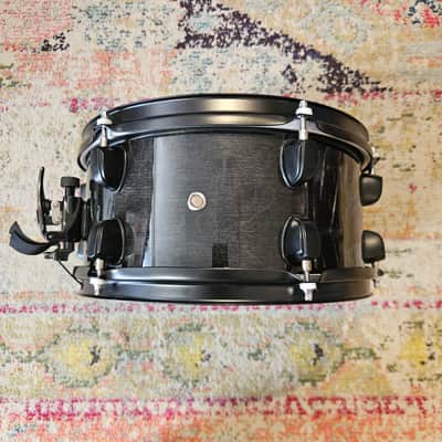Mapex MPX 12x6" Side Snare - Transparent Midnight Black - Maple/Poplar Hybrid Shell image 4