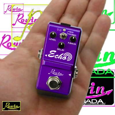 Rowin LN-305 Raving NANO Series Classic 80’s Hiwatt type British DISTORTION True Bypass Ships Free image 3