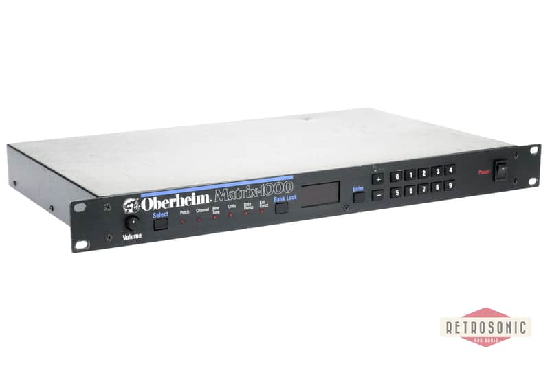 Oberheim Matrix 1000 Rackmount 6-Voice Synthesizer | Reverb Australia