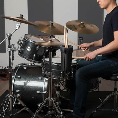Chord Drumstick Holder For Drum Kit Stand Mount - DSH-01. image 5