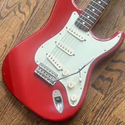 2001 Fender American Vintage ‘62 Stratocaster (Lollar / Suhr Pickups) - Dakota Red w/ HSC image 3