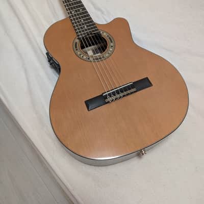 Kremona Fiesta F65CW-7S 7-String Nylon Classical Guitar – Fishman Electronics, Gig Bag Included – Mint image 1
