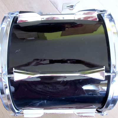 12" x 11" Tama Granstar Tom Drum, Jet Black Wrap - Vintage image 4