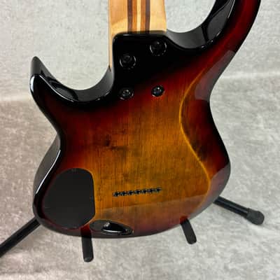 Kiesel A2 7 seven string electric guitar in sunburst finish with gigbag image 7