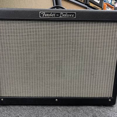 Fender Hot Rod Deluxe 112 Enclosure 80-Watt 1x12" Guitar Speaker Cabinet 2011 - Black image 1