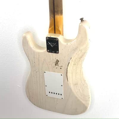 Fender Custom Shop 1957 Stratocaster Relic - White Blonde image 6