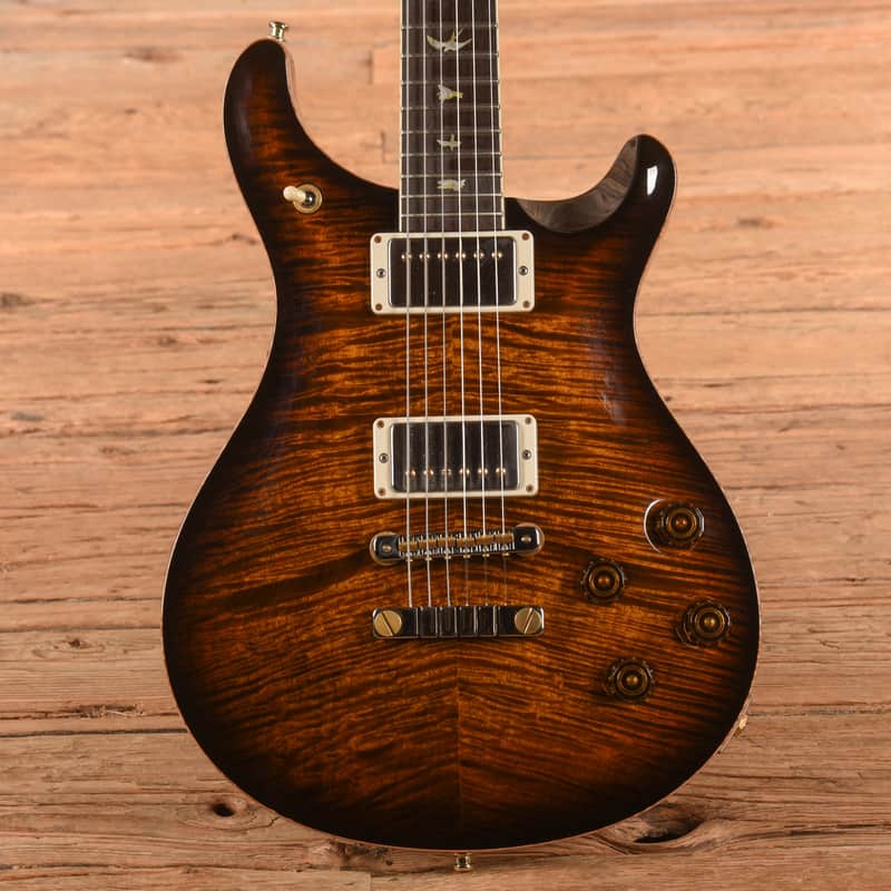 PRS McCarty 594 10 Top w/Brazilian Rosewood Fingerboard Black Gold Burst 2021 image 1