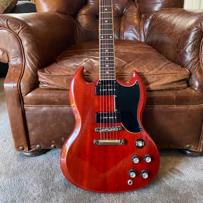Gibson Guitar Of The Week #37 '67 SG Special Reissue with P-90 Pickups 2007 - Heritage Cherry image 1