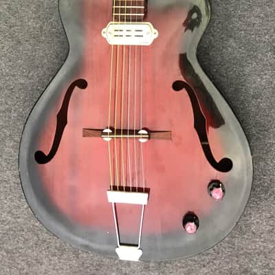 Eko 100/1 Electric 1966 Cherry Burst 1 Pickup Volume&Tone Control image 1
