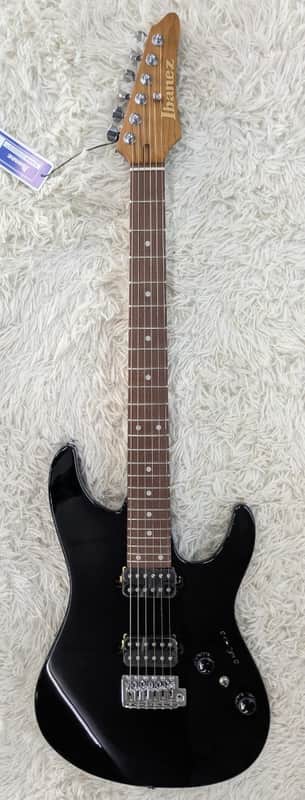 Ibanez Model AZ24S2BK Solid Body Electric Guitar in a Black Finish -NEW for 2026 image 1