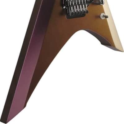 Ibanez Xiphos 6str Electric Guitar w/Bag - Rose Gold Chameleon image 5